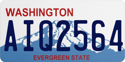 WA license plate AIQ2564