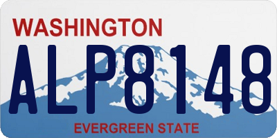 WA license plate ALP8148