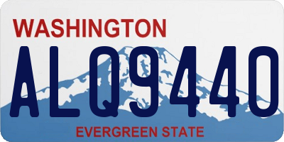 WA license plate ALQ9440