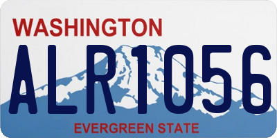 WA license plate ALR1056