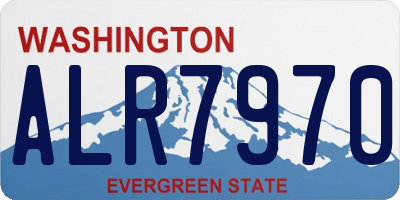 WA license plate ALR7970