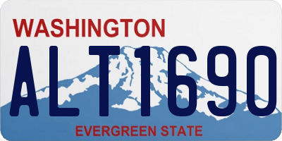 WA license plate ALT1690