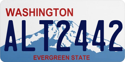 WA license plate ALT2442