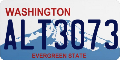WA license plate ALT3073