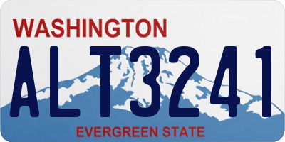 WA license plate ALT3241