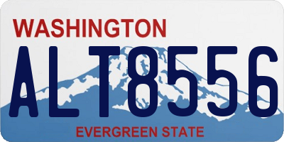 WA license plate ALT8556