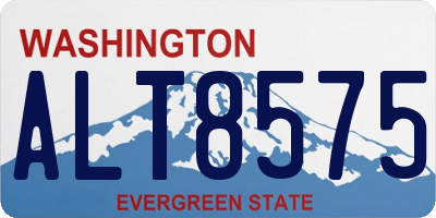 WA license plate ALT8575