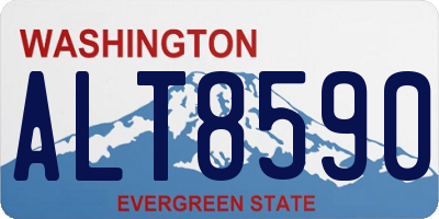 WA license plate ALT8590