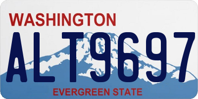 WA license plate ALT9697