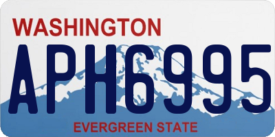 WA license plate APH6995