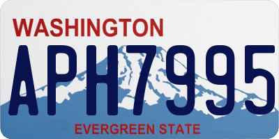 WA license plate APH7995