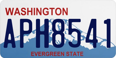 WA license plate APH8541