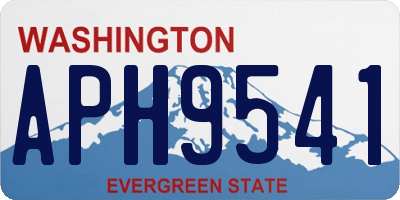 WA license plate APH9541
