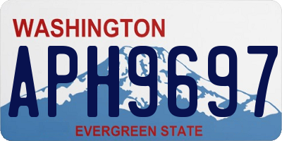 WA license plate APH9697