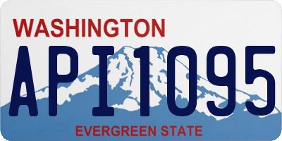 WA license plate API1095