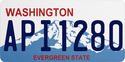 WA license plate API1280