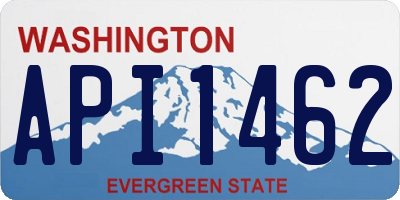 WA license plate API1462