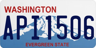 WA license plate API1506