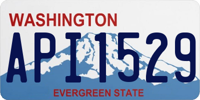 WA license plate API1529