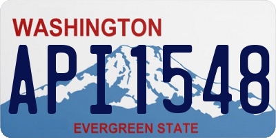WA license plate API1548