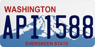 WA license plate API1588