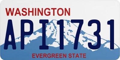 WA license plate API1731