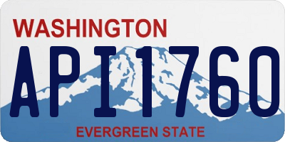 WA license plate API1760