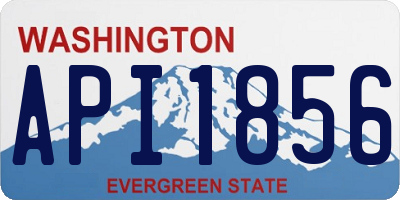 WA license plate API1856