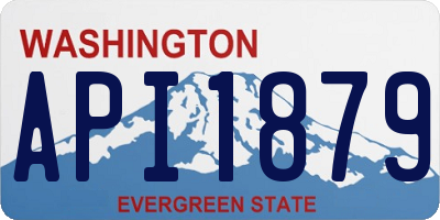 WA license plate API1879