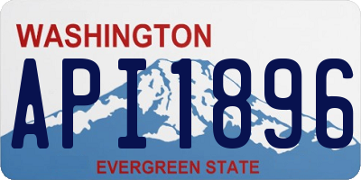 WA license plate API1896