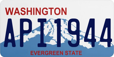 WA license plate API1944
