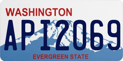 WA license plate API2069