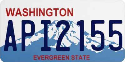 WA license plate API2155
