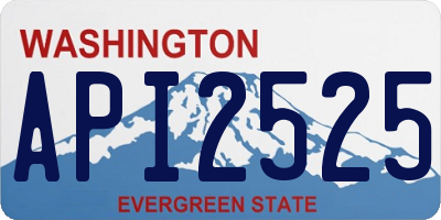WA license plate API2525