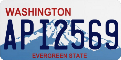 WA license plate API2569
