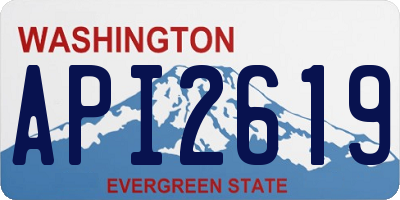 WA license plate API2619