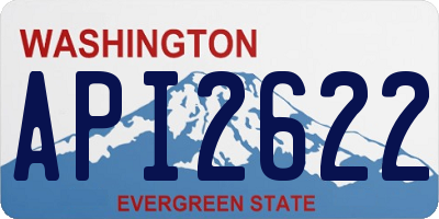 WA license plate API2622
