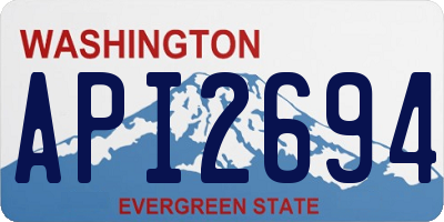 WA license plate API2694