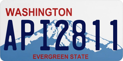 WA license plate API2811
