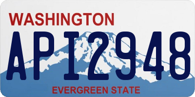 WA license plate API2948
