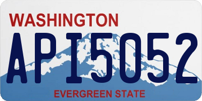 WA license plate API5052