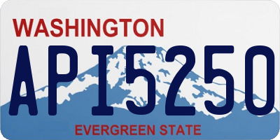 WA license plate API5250