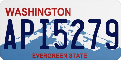 WA license plate API5279