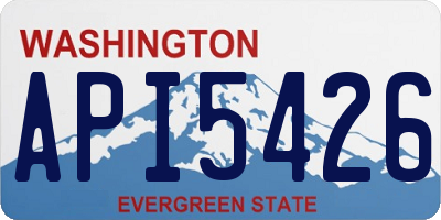 WA license plate API5426