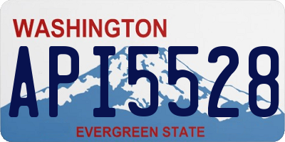 WA license plate API5528