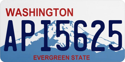 WA license plate API5625