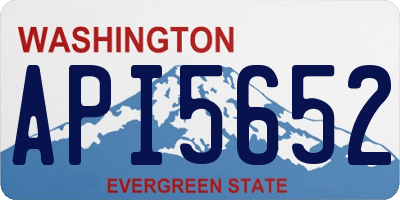 WA license plate API5652