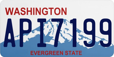 WA license plate API7199
