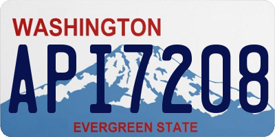 WA license plate API7208