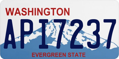 WA license plate API7237